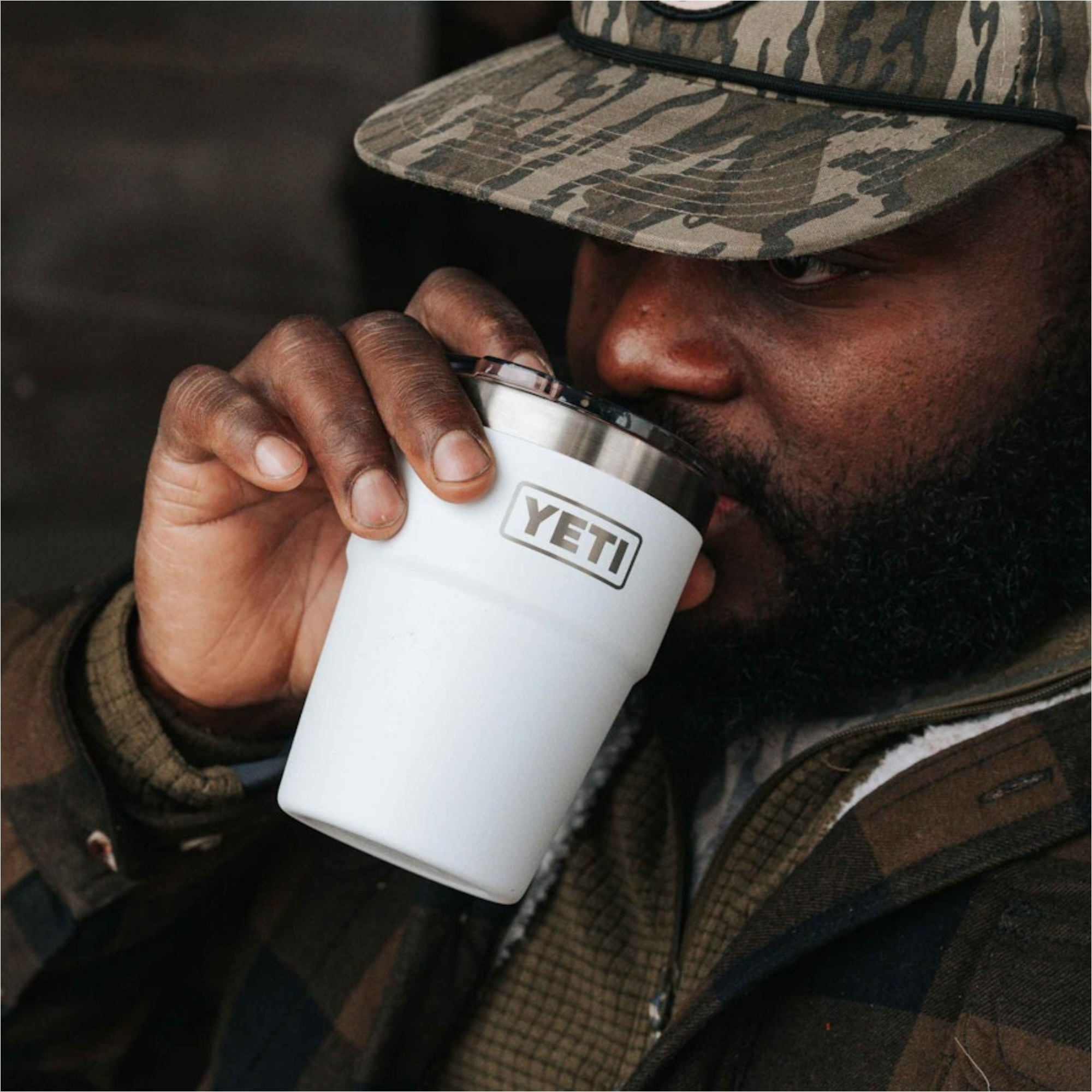 2026 YETI Rambler® 16 OZ Stackable Cup 70000002614 - White
